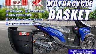 (BKP) Bakul BKP HONDA VARIO 125 + cara untuk memasang BKP Basket HONDA VARIO 125