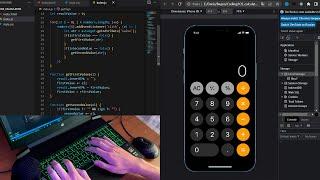 ASMR Programming - Coding IOS (IPhone) Calculator - No Talking