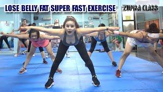 Lose Belly Fat Super Fast Exercise l 60 Mins Aerobic Reduction Of Belly Fat Quickly l Zumba Class