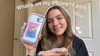 WHAT’S ON MY IPHONE 14 PLUS |OfficiallyE
