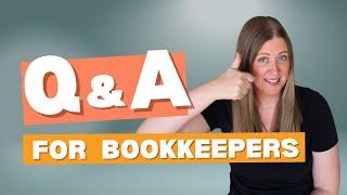 answering your bookkeeping questions