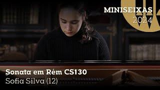 Carlos Seixas - Sonata em Ré menor CS130 - Sofia Silva | MiniSeixas 24'