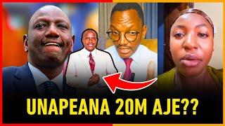 KENYANS ANGRY AFTER RUTO DONATED 20 MILLION TO A CHURCH "WATU WANATESEKA NA UNAPEANA 20M?"