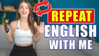 Learning English Too Hard? Try This LISTEN & REPEAT Exercise for Instant Fluency! 