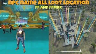 AFTER 5MB UPDATE NPC NAME AND ALL LOOT LOCATIONS FF/FF MAX ANTIBLACKLIST APK BY SMGARMY