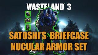 Wasteland 3 - NUCULAR ARMOR SET - SATOSHIS BRIEFCASE
