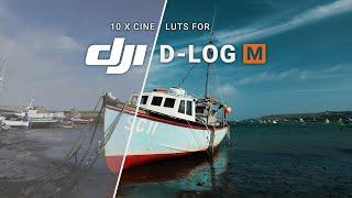 LUTS for DJI Pocket 3 D-LOG M - Easy! (2025)