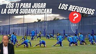 Noticias de Boca hoy los Convocados para Jugar el miercoles por la Sudamericana y Los REFUERZOS