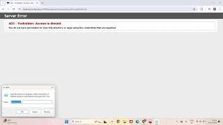 (Solved) Server Error : 403-Forbidden : Access is Denied - Resolved : How to Fix 403 Forbidden Error