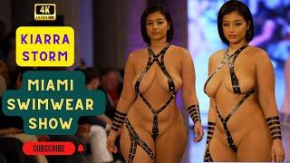 Kiarra Storm |Slow Motion| Vertical |  NEW |  Amazing Model ️  |Miami Fashion week 2024