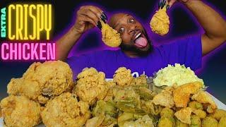 WILLFUL IGNORANCE | HUMONGUS FRIED CHICKEN LEGS SOULFOOD MUKBANG