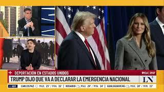 Deportación en Estados Unidos: Trump dijo que va a declarar la emergencia nacional