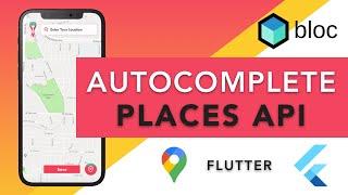 How to Return Place Predictions using BloC and the Places API with Flutter - EP6