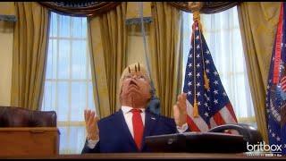 Trump Exits the White House | Spitting Image on BritBox