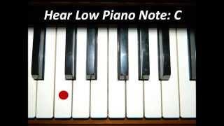 Hear Piano Note - Low C