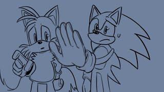 Why do you wear gloves? | sonic twitter takeover animatic