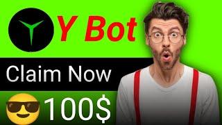 Y Bot New update | Y Bot telegram Airdrop Claim | Y Bot telegram Airdrop Withdrawal | Y Bot Airdrop