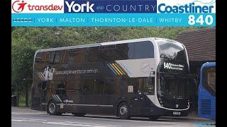 Yorkshire Coastliner: York 840 Whitby