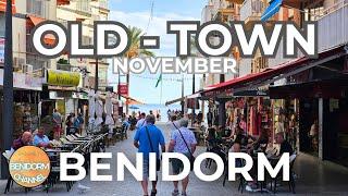 Benidorm - Old Town in November