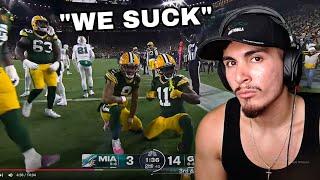 We're So F**KING DONE! Fins Fan Reacts To Dolphins vs. Packers Highlights | NFL 2024 Season Week 13