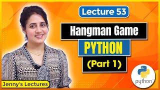 Hangman Game for beginners |Introduction | Python Project for beginners #lec53
