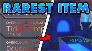 I GOT THE RAREST ITEM DROP In TYCOON RNG! BEST LAYOUT! And MUCH MORE!