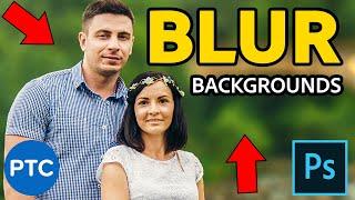 How To Blur Backgrounds In Photoshop - REALISTIC Shallow Depth of Field Effect