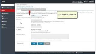 Plesk 12.5 Tutorials - How to create email aliases