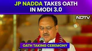 PM Modi Swearing-In Ceremony | JP Nadda, BJP Chief, Returns To Modi 3.0 Cabinet