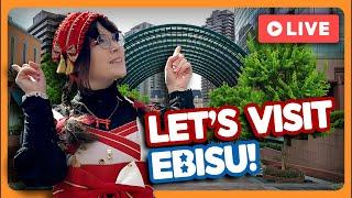 Tokyo Ebisu IRL Walk around LIVE from Japan