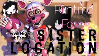 Fnaf 1 + Puppet react to When the curtain falls || FNAF || SL || GCRV