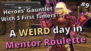 Heroes' Gauntlet with First Timers! A WEIRD day in Mentor Roulette!
