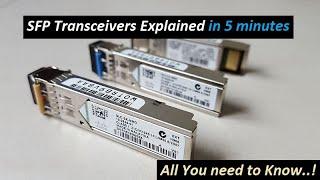 SFP Transceivers Explained in 5 minutes | All You Need to Know