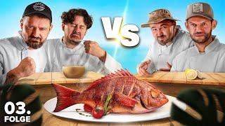 COOKING DUEL in the jungle! Who makes the best fish dish? - LOST CHEFS - Episode 3