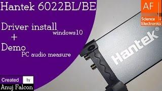 Hantek 6022BL/BE + Demo + Windows 10 =?