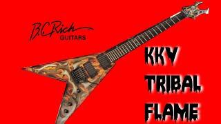 My Guitars B C  Rich KKV Tribal Flame Kerry King