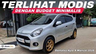 Mobil Stylish Dengan Budget Yang Minimalis!! Harganya Cuma Segini??!! Daihatsu Ayla X Manual 2016