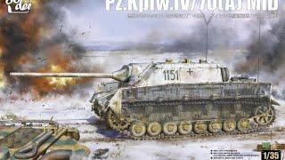 Border 1/35 BT028 German Pz.Kpfw.IV L/70(A) Mid (Unboxing)