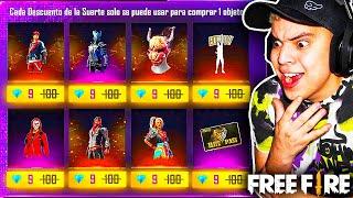 *TODO EXCLUSIVO A 9 DIAMANTES* LA MEJOR LUCK ROYALE DE TODA LA VIDA DE FREE FIRE *baratisimo*