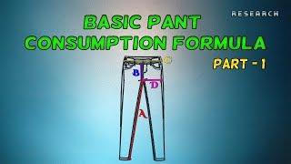 Pant Consumption Formula || Knit Bottom || Part 1 || Episode 6