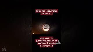 #Free #noncopyright #intro for content creators #3