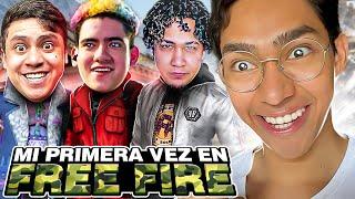 MI PRIMERA vez jugando FREE FIRE !! | Fernanfloo