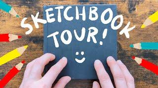 Chatty sketchbook tour :)