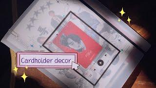 K-pop card album decorations (Stray Kids, Ateez, Jackson wang cards) asmr