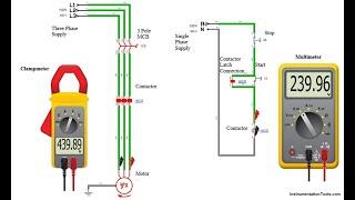 DOL Starter - Direct On Line Motor Starter - Electrical Animation