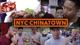 CHEAP CHINATOWN FOOD - $5 SNACKS - NEW YORK | Fung Bros