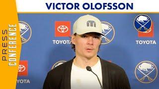 Victor Olofsson On Power Play Success | Buffalo Sabres