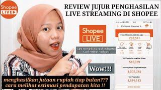 SHOPEE LIVE MENGHASILKAN UANG JUTA-AN RUPIAH ?