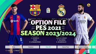 PES 2021 - OPTION FILE PES 2021 SEASON UPDATE 23-24 | PS4 REVIEW