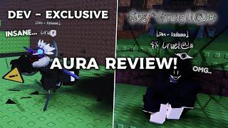 Dev - Exclusive CRUEL Aura Review + SONG! Sol's RNG [ERA 8]